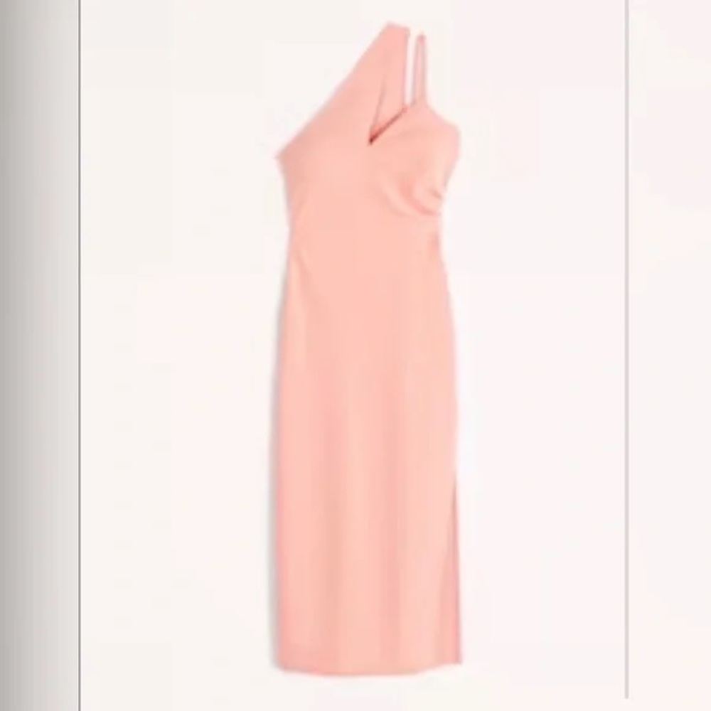 Abercrombie One-Shoulder Pink Dress